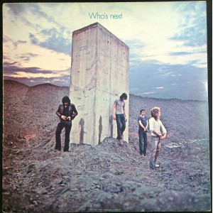 WHO, THE Who's Next (Track Records 2408 102) UK 1974 reissue LP of 1971 album (Hard Rock, Pop Rock, Arena Rock, Classic Rock) 